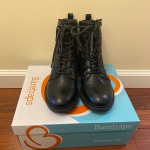 Baretrap combat boots